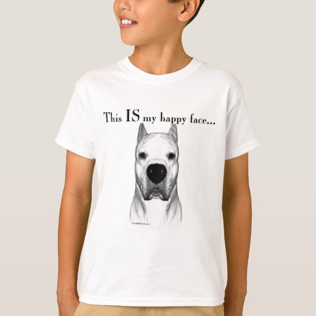 Dogo Happy Face T-Shirt (Front)