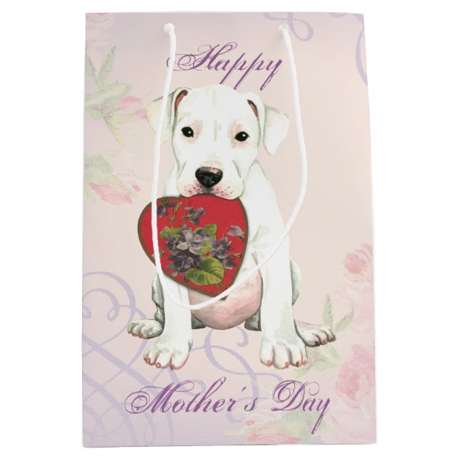 Dogo Heart Mum Medium Gift Bag (Front)