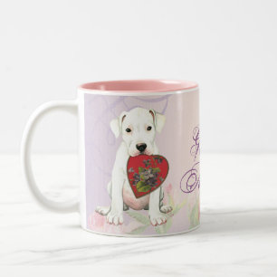Dogo Heart Mum Two-Tone Coffee Mug