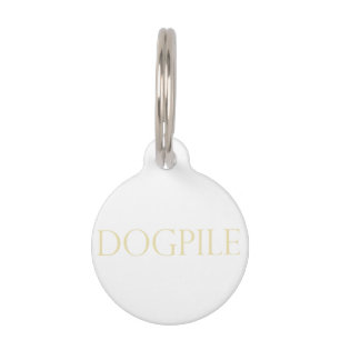 DOGPILE  PET TAG