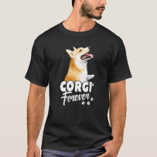 Dogs 365 Corgi Forever Cute Dog T-Shirt