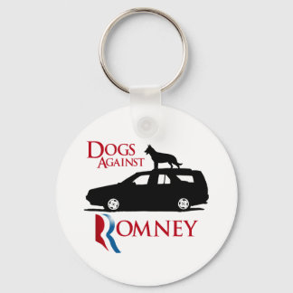 Dogs Against Romney -.png Key Ring