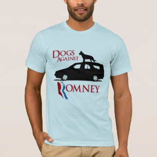 Dogs Against Romney -.png T-Shirt