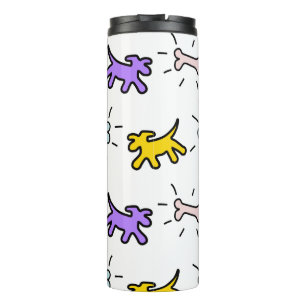 Dogs and Bones PY Graffiti Style Thermal Trumbler Tumbler