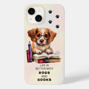 Dogs And Books Lovers Case-Mate iPhone 14 Case