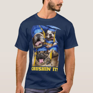 Dogs and Cat Grads in Photo Booth T-Shirt