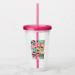 Dogs and Cats with Santa Beard Acrylic Tumbler<br><div class="desc">Merry Cuteness! | Avanti,  the Global Humour Brand™ has been entertaining the world with its Feel Good Funny greeting cards for over 40 years. Our characters live life to the fullest and celebrate the humour in everyday life.</div>