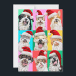 Dogs and Cats with Santa Beard Invitation<br><div class="desc">Merry Cuteness! | Avanti,  the Global Humour Brand™ has been entertaining the world with its Feel Good Funny greeting cards for over 40 years. Our characters live life to the fullest and celebrate the humour in everyday life.</div>