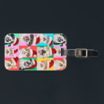 Dogs and Cats with Santa Beard Luggage Tag<br><div class="desc">Merry Cuteness! | Avanti,  the Global Humour Brand™ has been entertaining the world with its Feel Good Funny greeting cards for over 40 years. Our characters live life to the fullest and celebrate the humour in everyday life.</div>