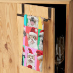 Dogs and Cats with Santa Beard Tea Towel<br><div class="desc">Merry Cuteness! | Avanti,  the Global Humour Brand™ has been entertaining the world with its Feel Good Funny greeting cards for over 40 years. Our characters live life to the fullest and celebrate the humour in everyday life.</div>