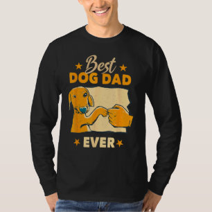 Dogs And Dog Dad  Best Friends  Father Men T-Shirt