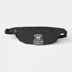 Dogs And Horses Leading Men Bum Bags