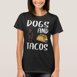 Dogs And Tacos Giant Schnauzer Mexican Food T-Shirt