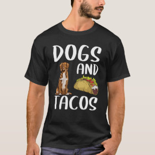 Dogs And Tacos Nova Scotia Duck Tolling Retrievers T-Shirt
