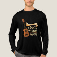 Dogs and Ukulele Makes Me Happy Novelty
