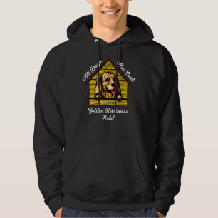 Dogs Are Cool Golden Retriever Hoodie