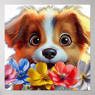 Dogs are Cute Doggone it Poster