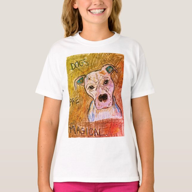 Dogs Are Magical 2 T-Shirt (Front)