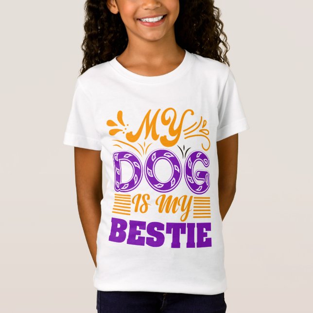 Dogs are my best friends funny quote gift idea     T-Shirt (Front)