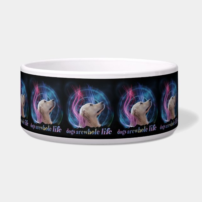 Dogs Are Whole Life Colourful  (Front)