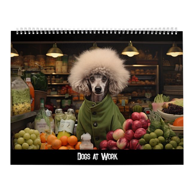 Dogs at Work Calendar (Cover)