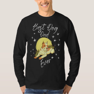 Dogs Best Dog Dad Ever Dog Daddy Father's Day T-Shirt