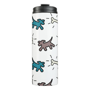 Dogs Bones EG Graffiti Style Thermal Trumbler Tumbler