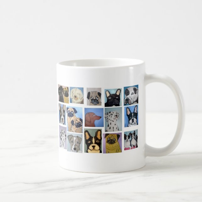 dogs by eric ginsburg coffee mug (Right)