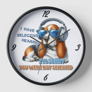 Dogs Clock