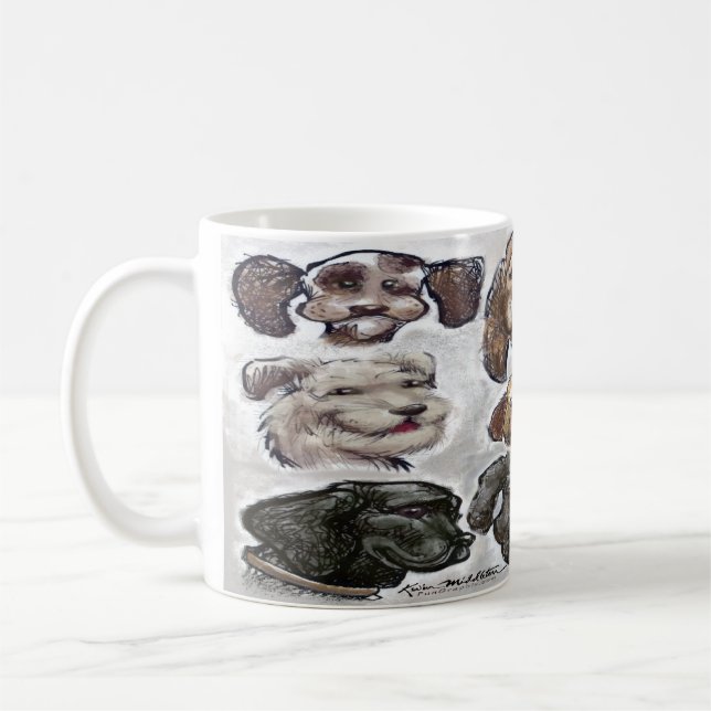 Dogs Coffee Mug (Left)