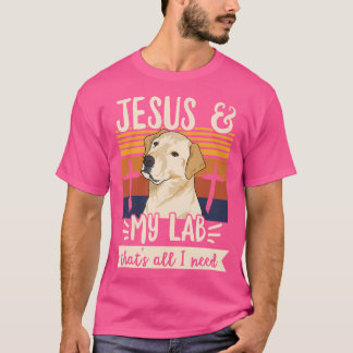 Dogs Design For A Yellow Labrador Retriever Owner T-Shirt