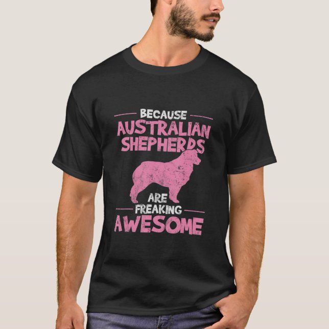 dogs Dog Awesome T-Shirt (Front)