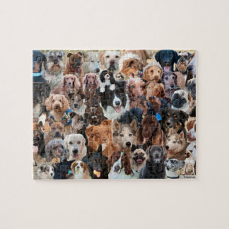 Dogs, Dogs and more Dogs Collage Jigsaw Puzzle
