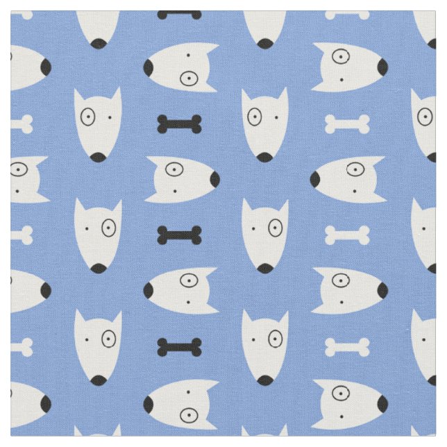 Dogs Fabric (Close Up)