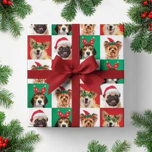 Dogs Festive Christmas Wrapping Paper Sheets