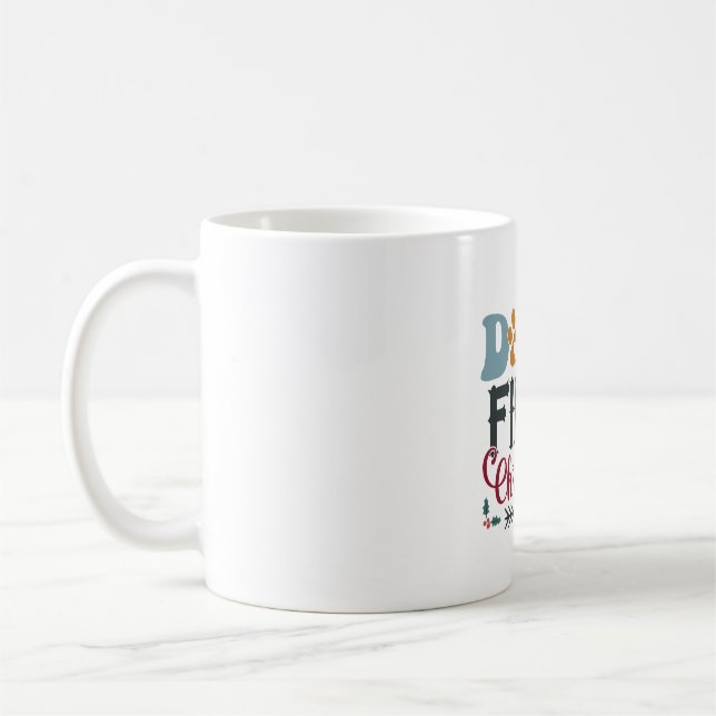 Dog's First Christmas Coffee Mug (Left)
