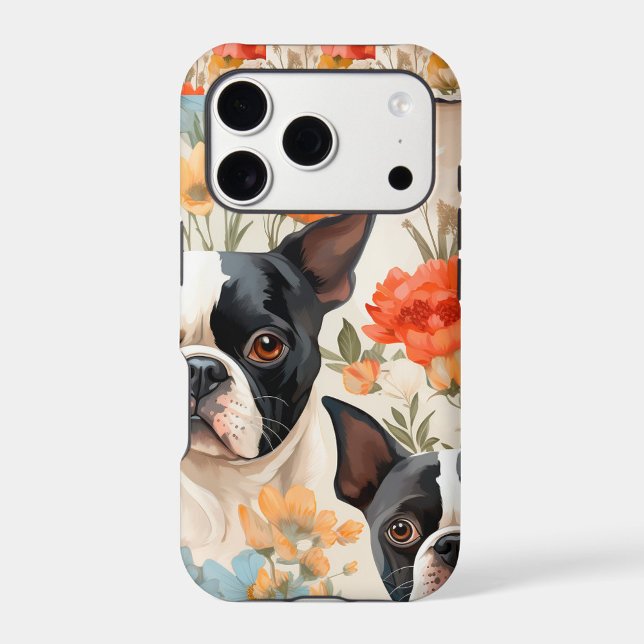 Dogs Floral Phone Case (Creator Uploaded)
