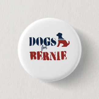 Dogs for Bernie 3 Cm Round Badge