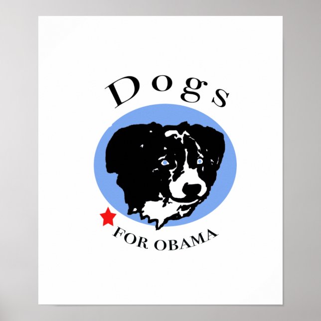 Dogs for Obama poster (Front)