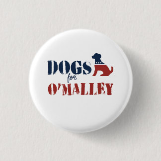 Dogs for O'Malley 3 Cm Round Badge