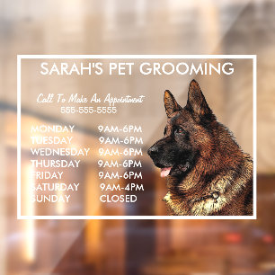 Dogs German Shepherd Pet Grooming Hours Business