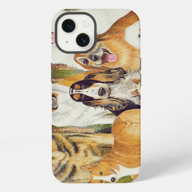 Dogs in May iPhone Case (Back)