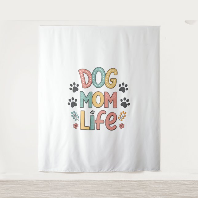 Dogs in sunglasses Paws Hydrated Tapestry (Front)