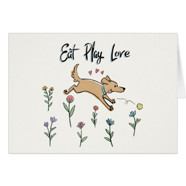 Dogs in the Garden II | Eat Play Love (Front Horizontal)