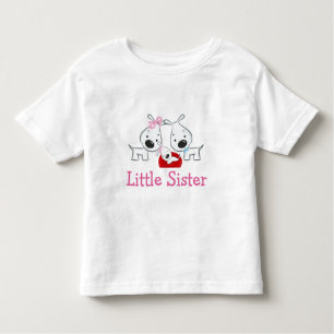 Dogs Little Sister Toddler T-Shirt