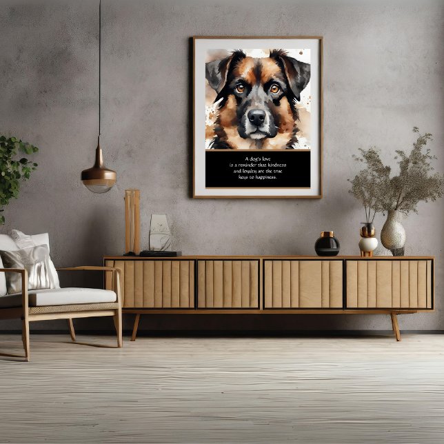 Dogs Love Poster (Dogs Love Poster)