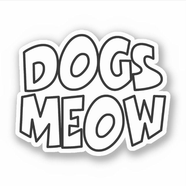 Dogs Meow (Front)