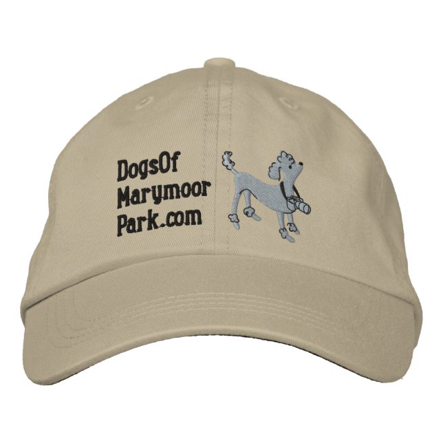Dogs Of Marymoor Park Adjustable Hat (Front)
