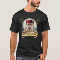 Dogs Of The Caribbean Cute Yellow Labrador Pirate