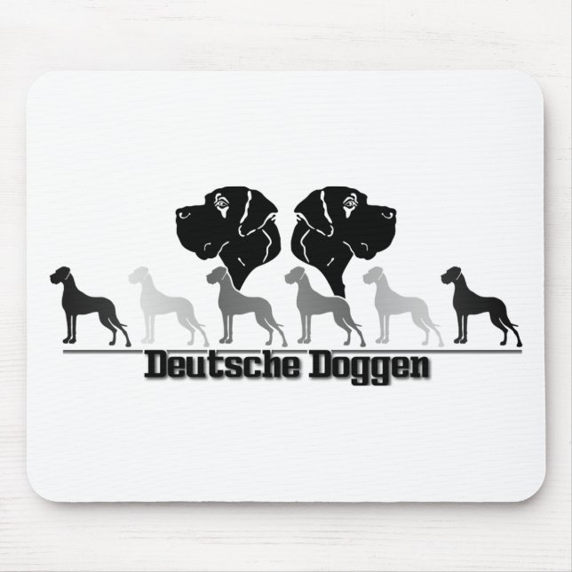 Dogs Pad Mouse Pad (Front)